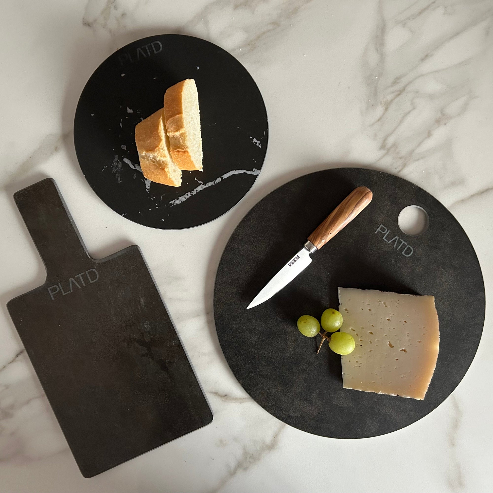 Cuchillo INOX 8 cm mango redondo de olivo - Pallarès