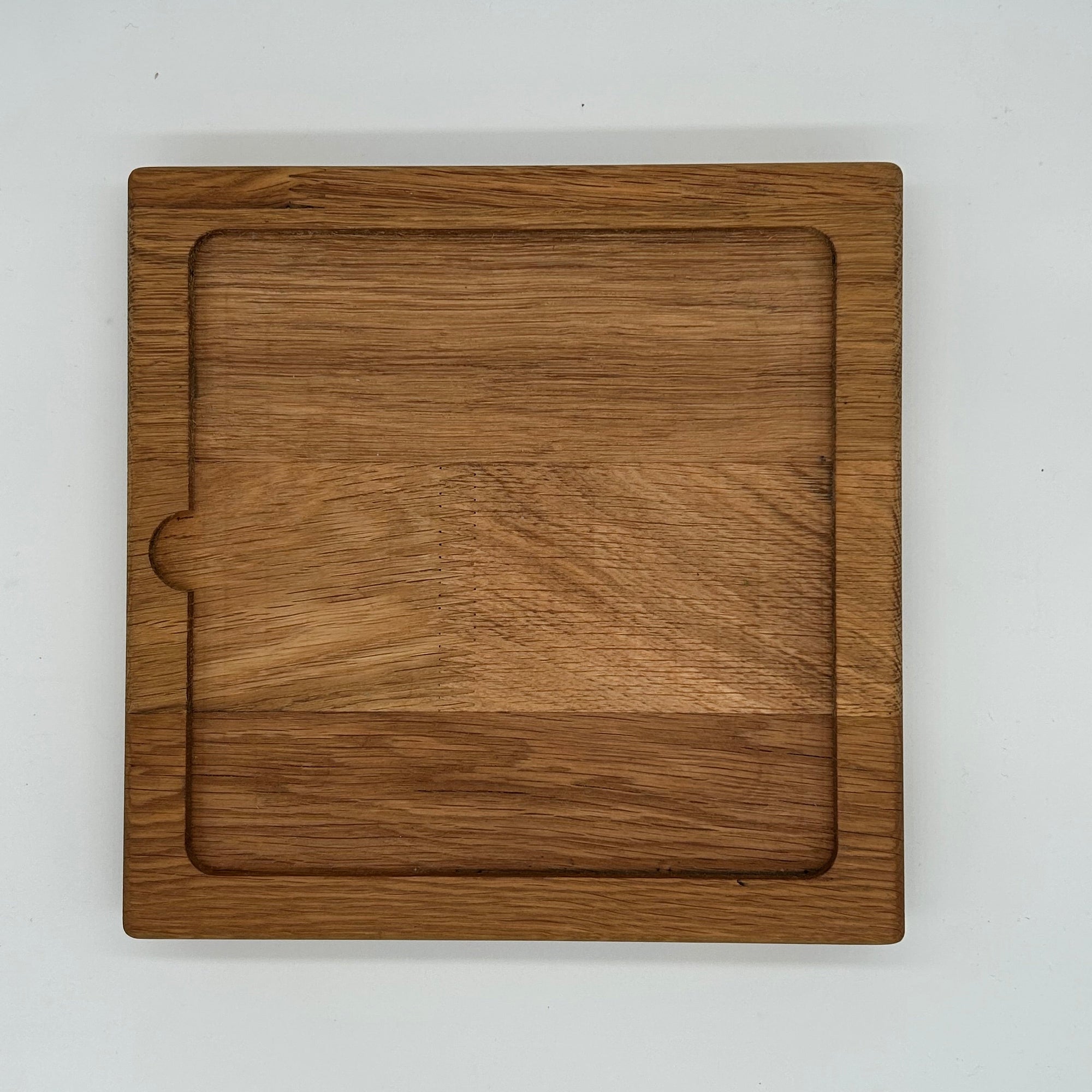 Tabla-bandeja de madera de roble ibérico