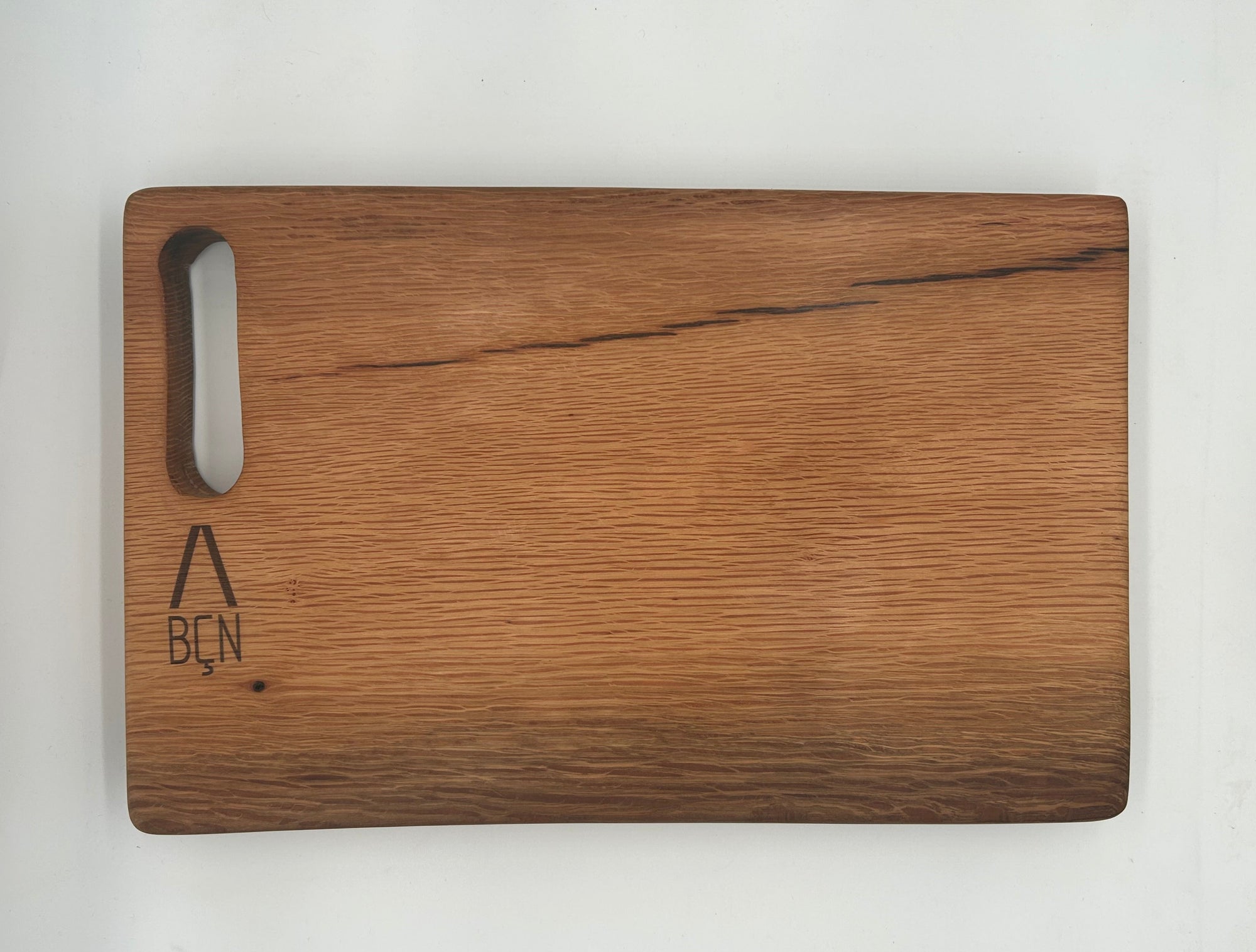 Tabla de madera natural de Roble rectangular