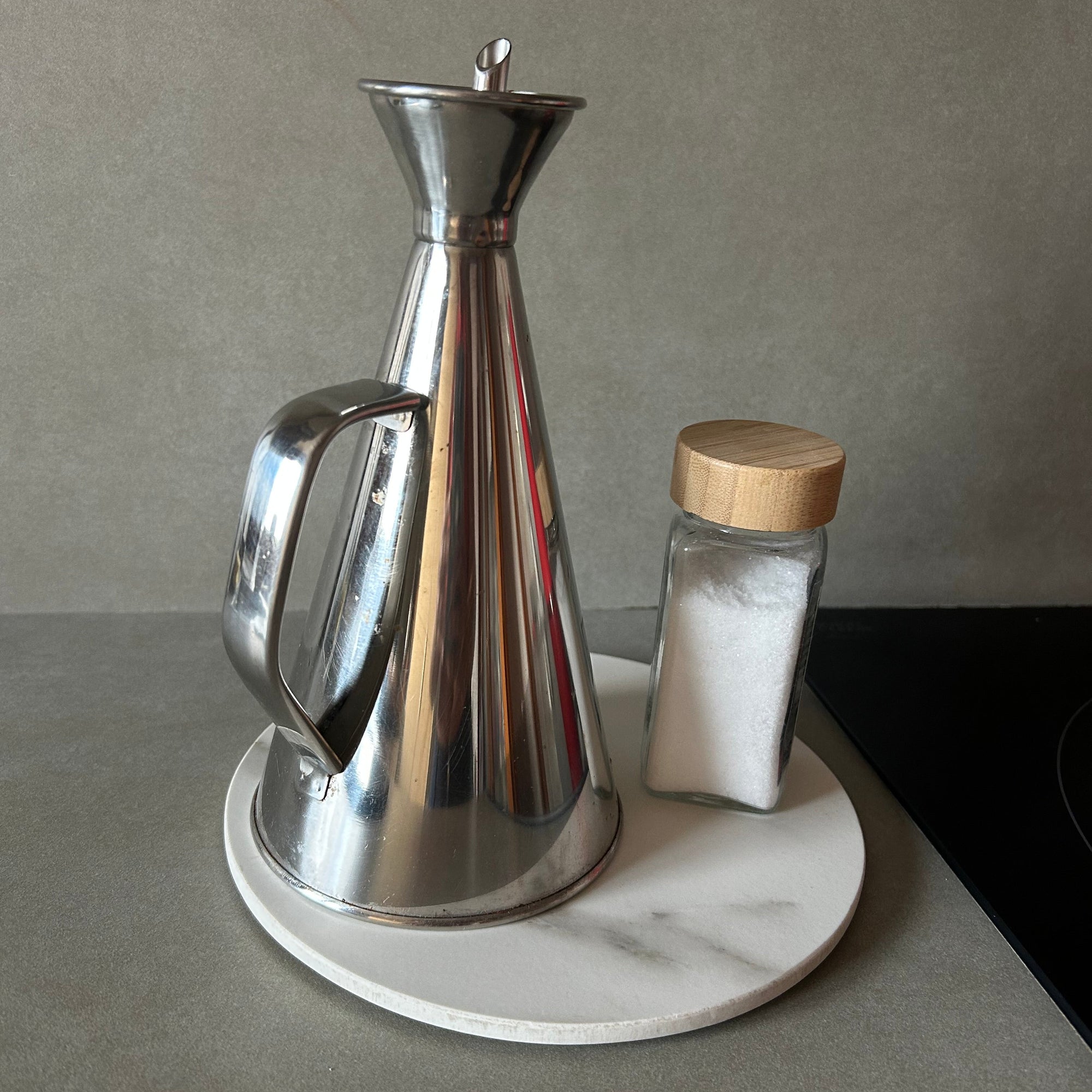 Plato de piedra redondo mini