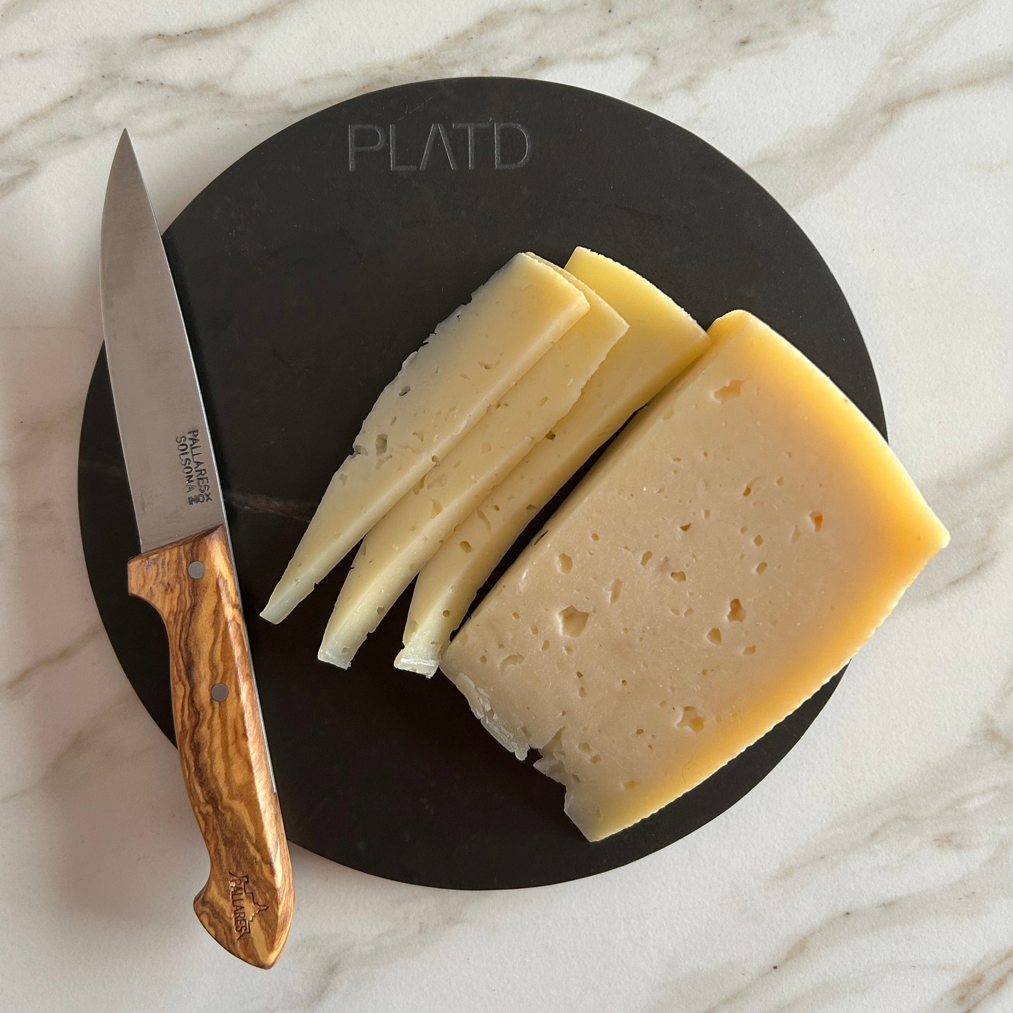 Plato de piedra redondo mini