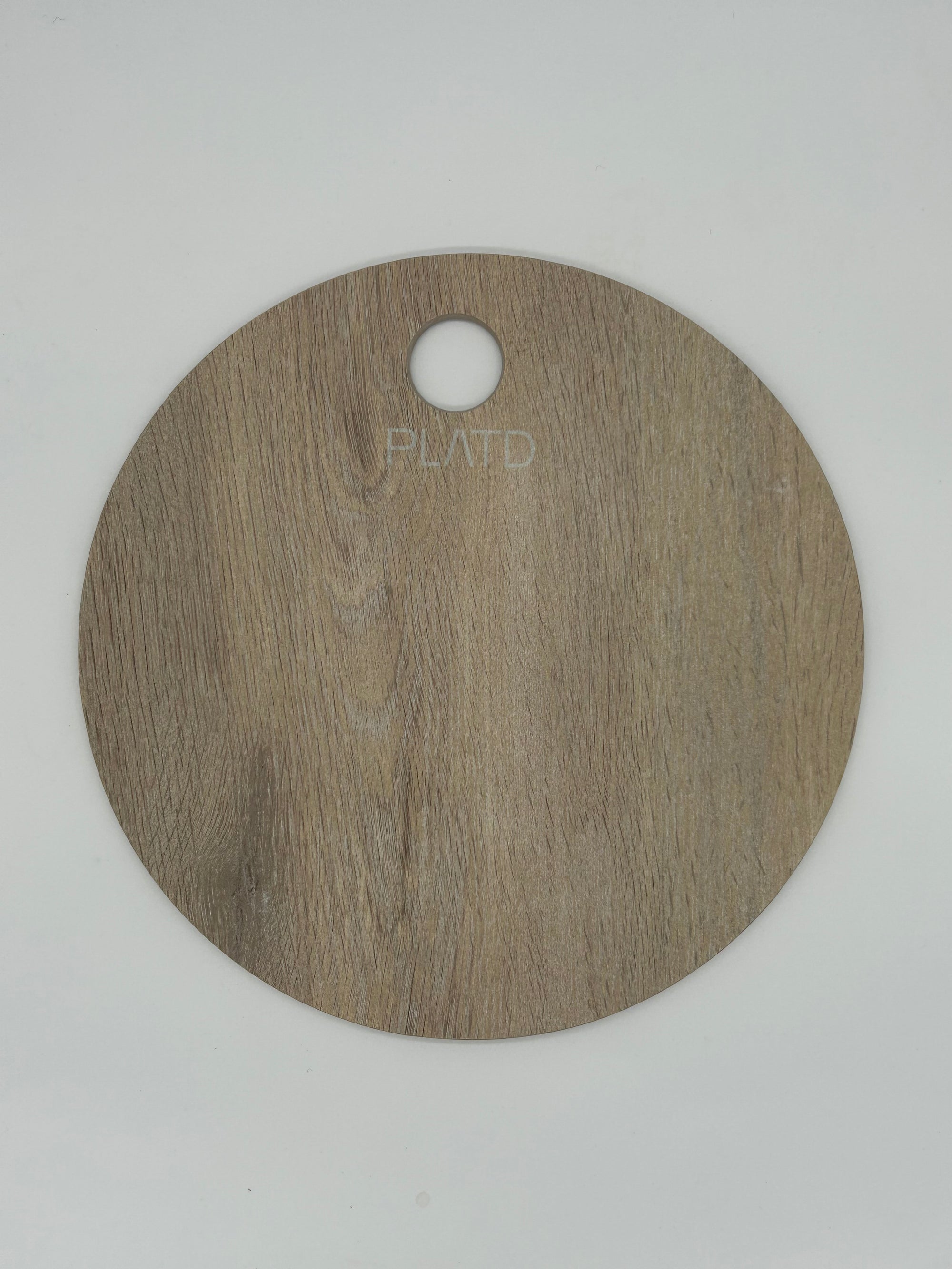 Plato de piedra redondo medio