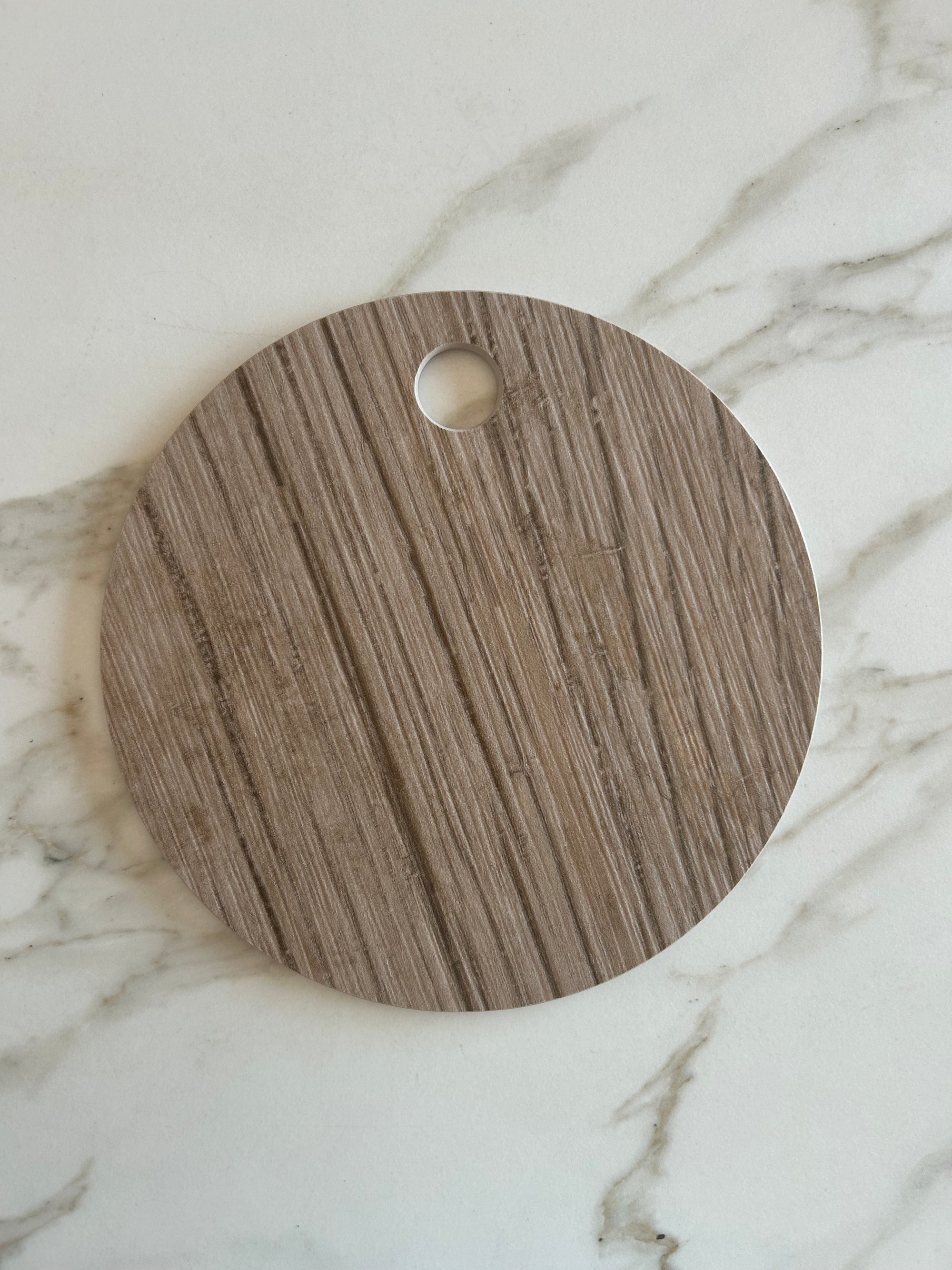 Plato de piedra redondo maxi agujero