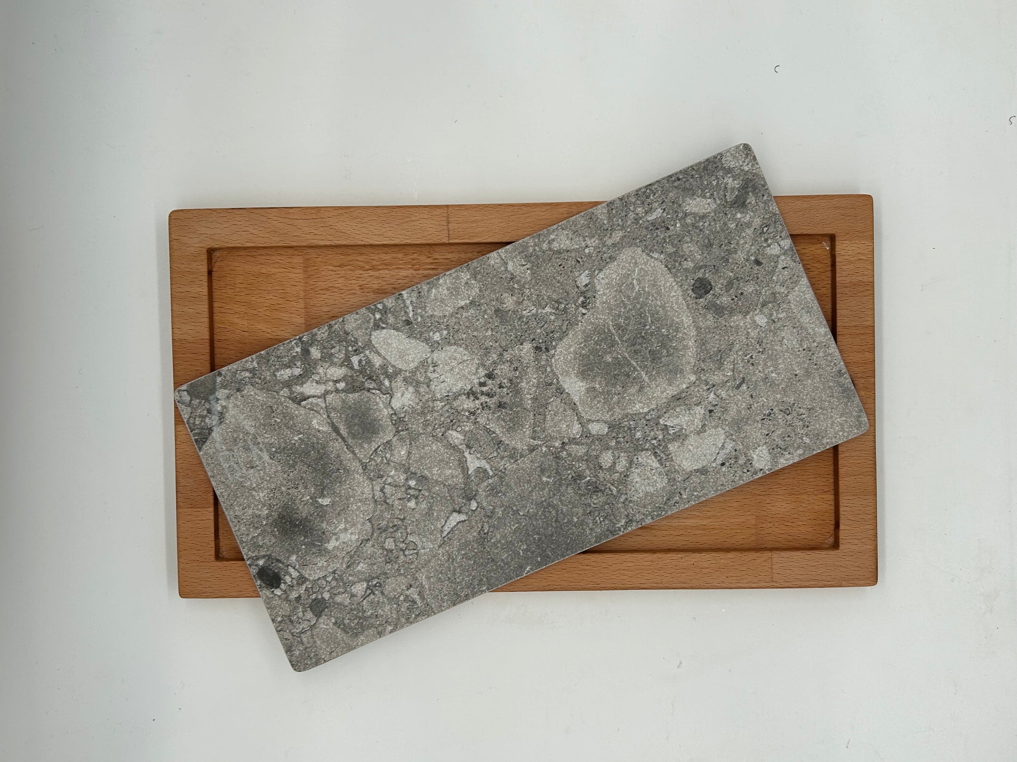 Dúo PLATD - Tabla de Haya + piedra