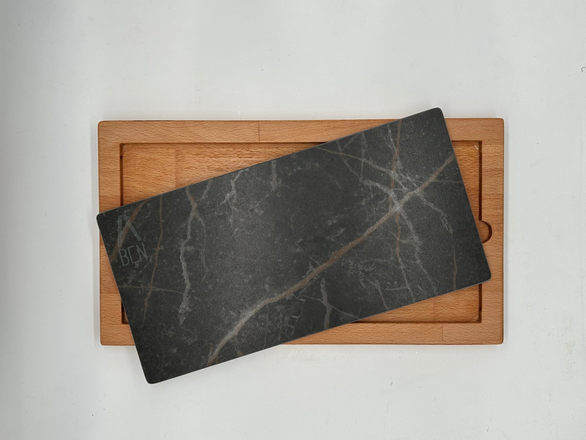 Dúo PLATD - Tabla de Haya + piedra