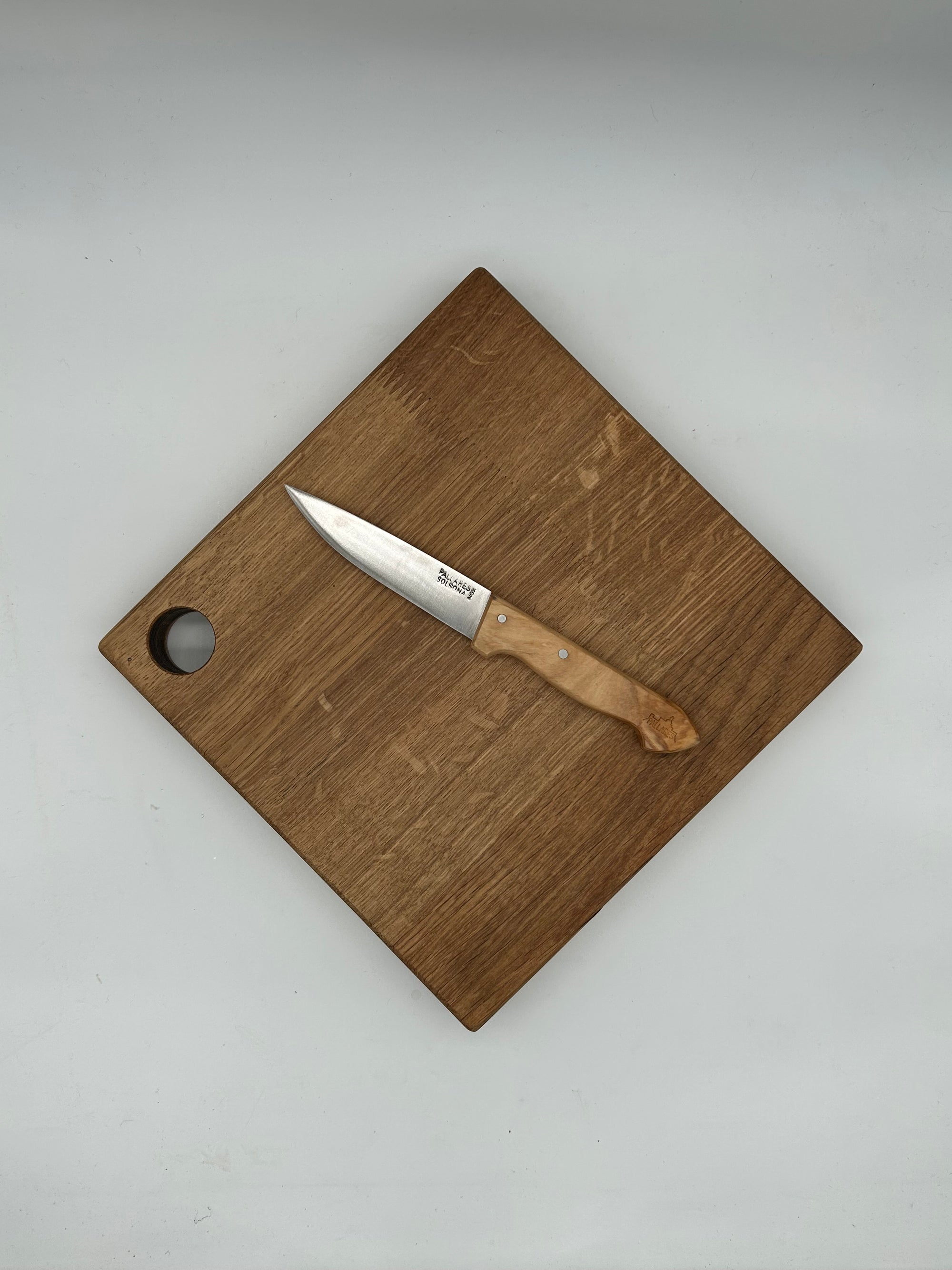 Tabla de madera de roble ibérico