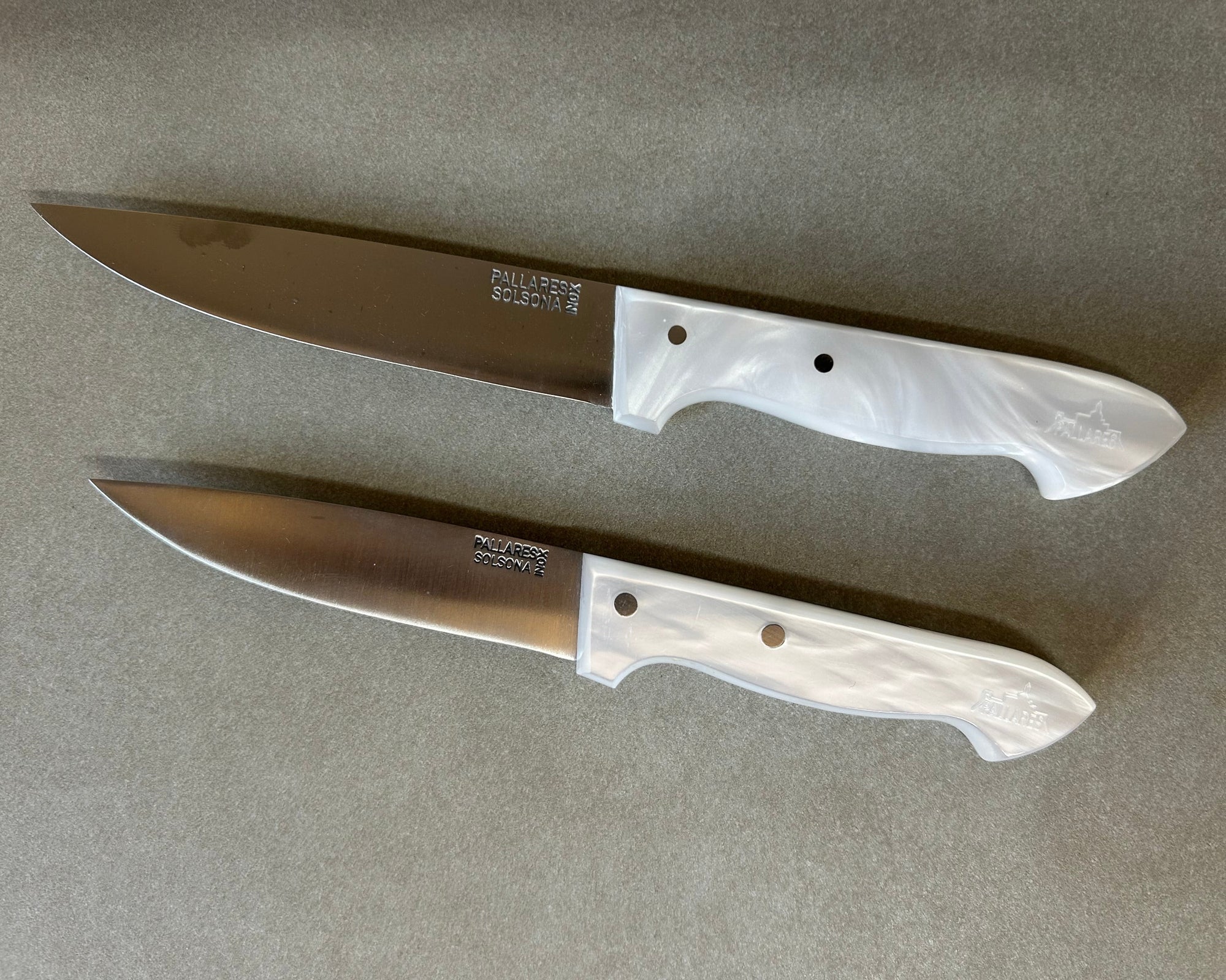 Cuchillo de cocina INOX con mango de Nácar - Pallarès