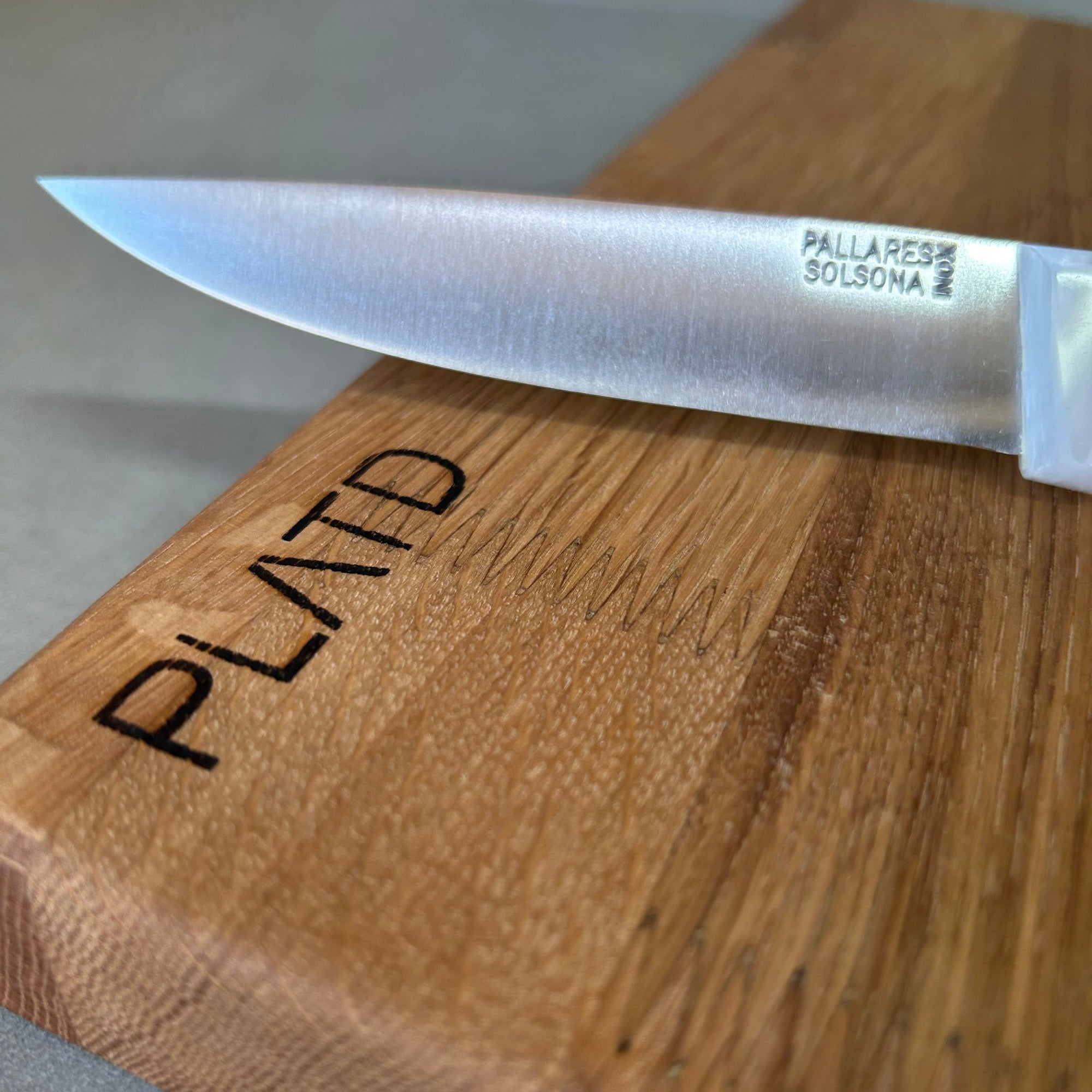 Cuchillo de cocina INOX con mango de Nácar - Pallarès