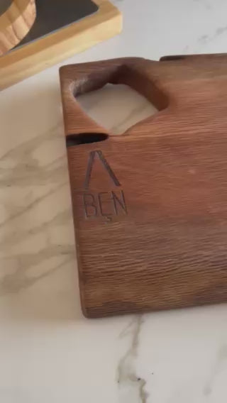 Tabla de madera natural de Roble ibérico