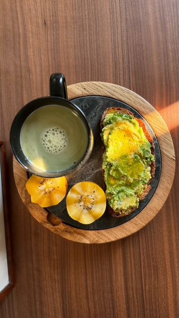 Dúo PLATD redondo mini - Tabla de Roble + piedra