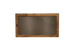 Dúo PLATD rectangular - Tabla de Roble + piedra