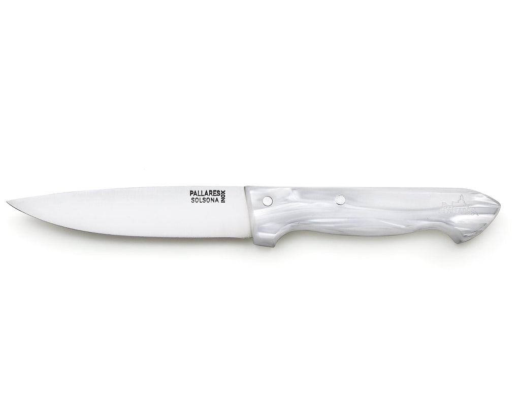 Cuchillo de cocina INOX con mango de Nácar - Pallarès