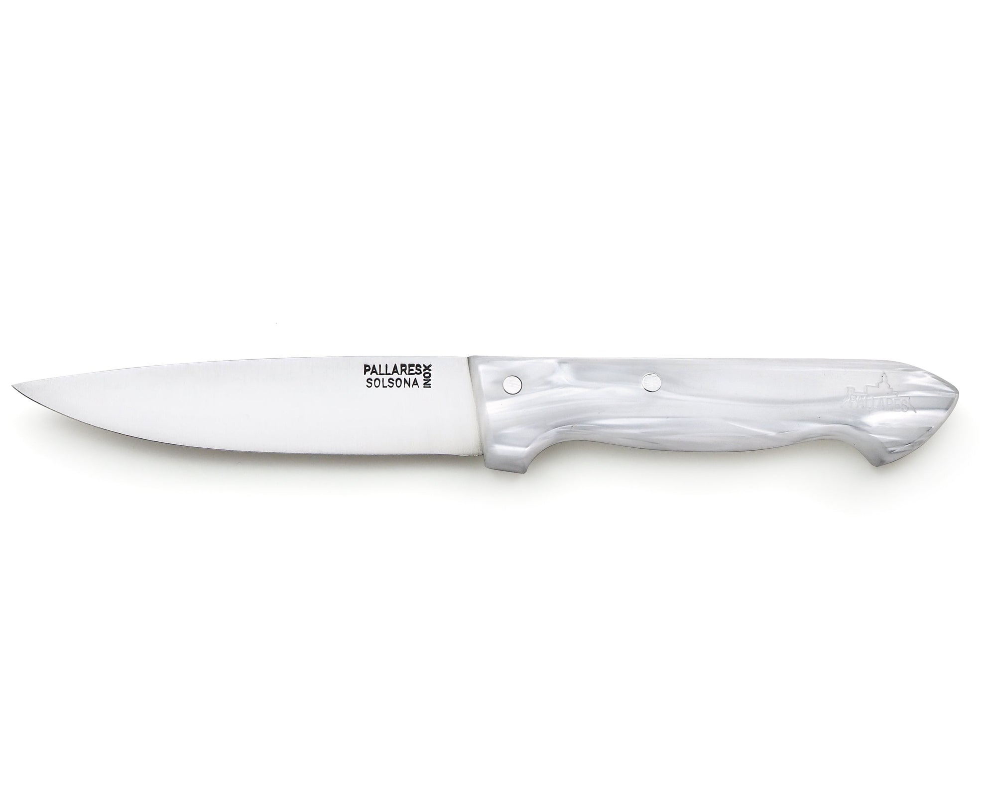 Cuchillo de cocina INOX con mango de Nácar - Pallarès