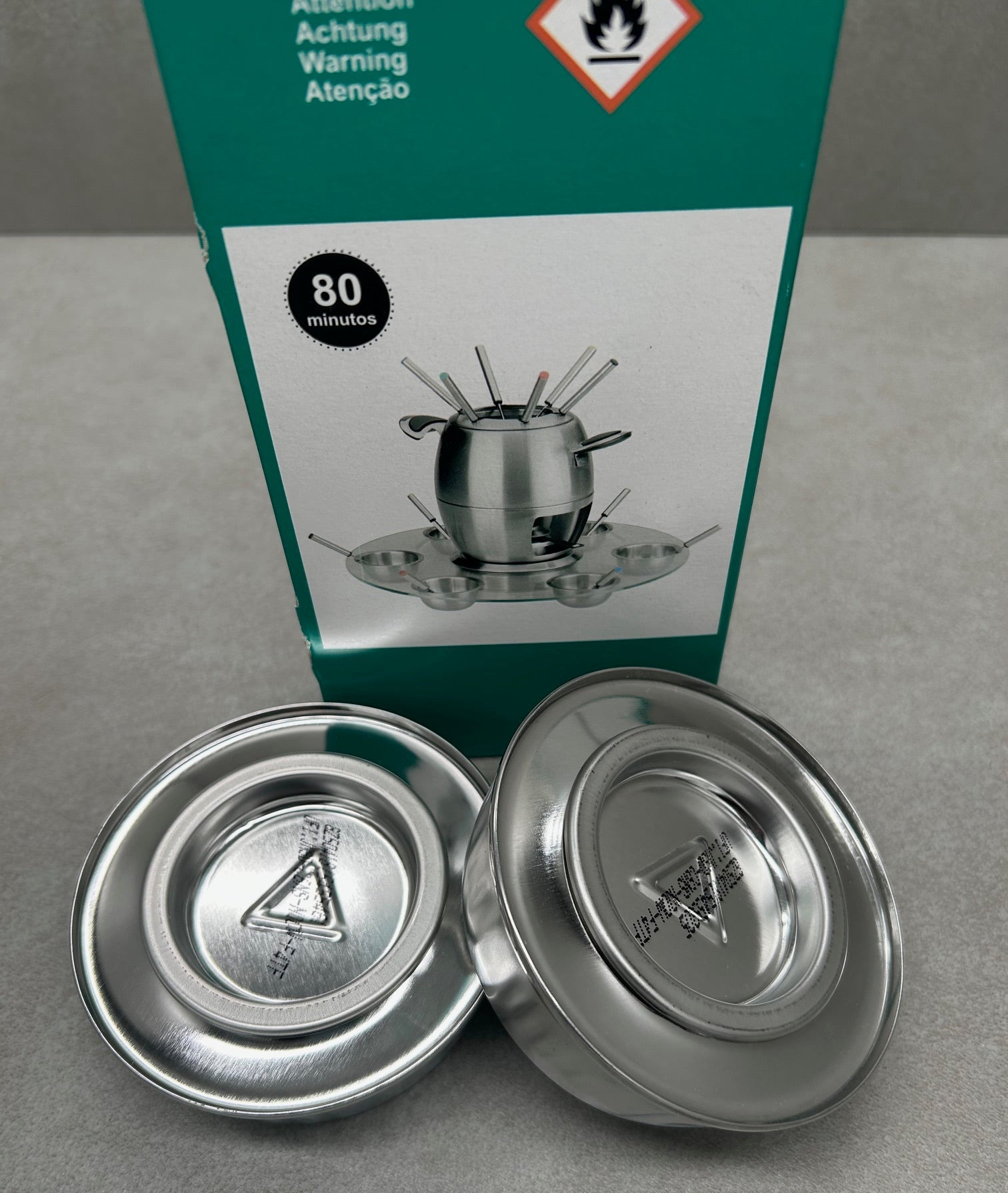 Quemador combustible en lata — Pack de 3