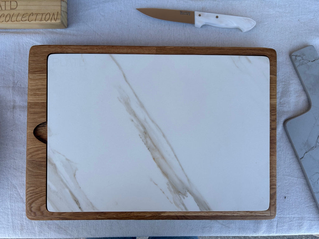 Dúo PLATD Essencial- Tabla de Roble + piedra