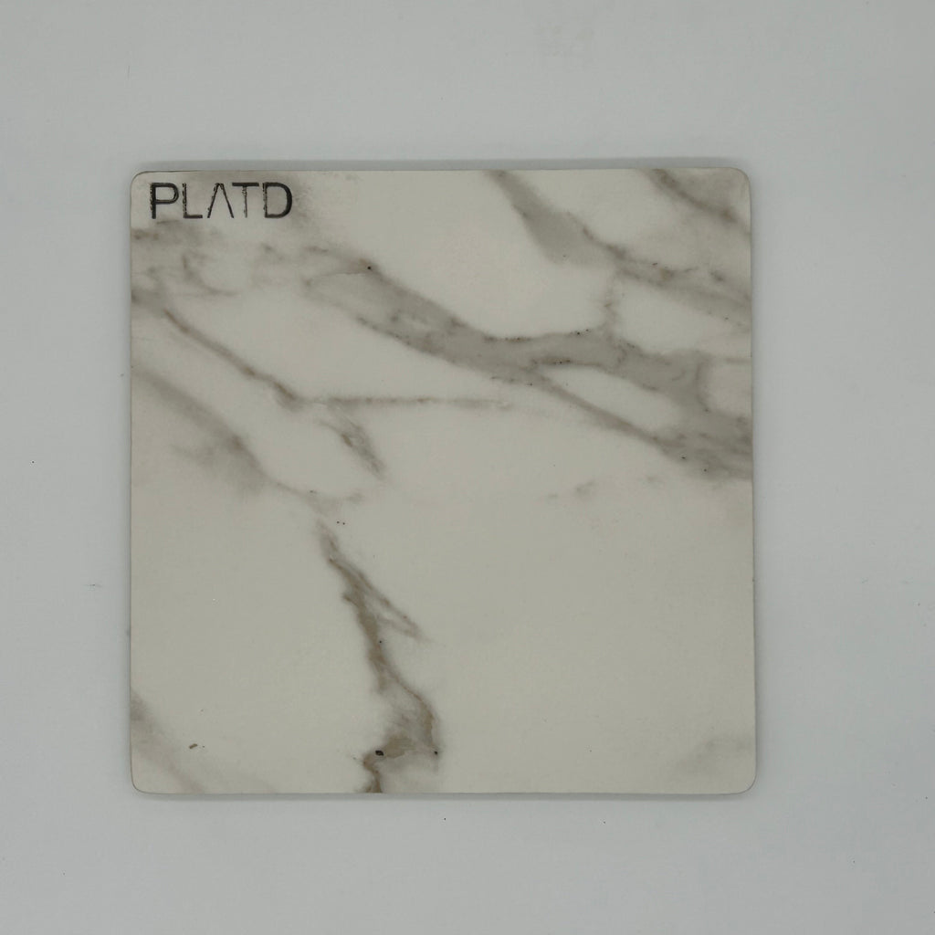 Dúo PLATD cuadrado- Tabla de Roble + piedra