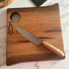 Tabla de madera natural de Roble ibérico