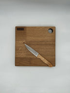 Tabla de madera de roble ibérico