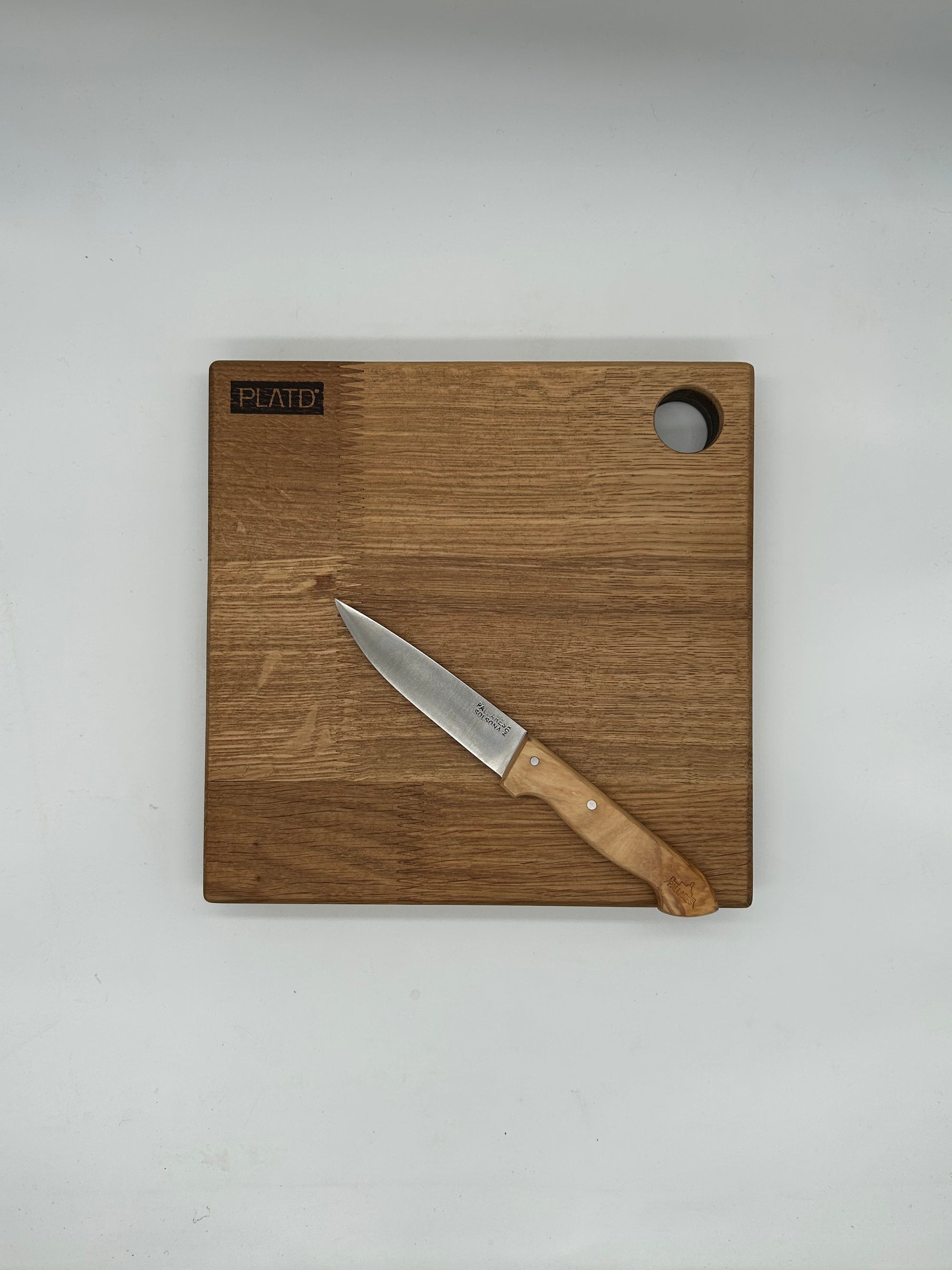 Tabla de madera de roble ibérico