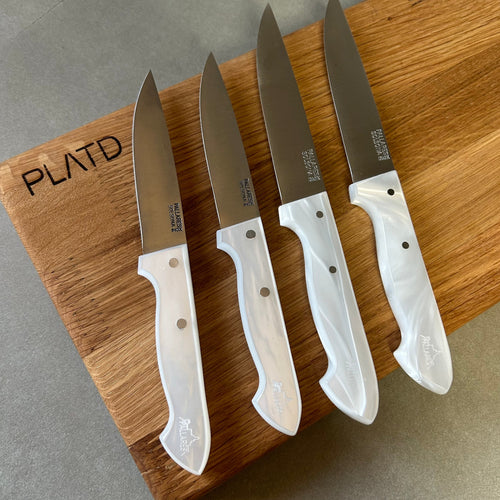 Cuchillo de cocina INOX con mango de Nácar - Pallarès