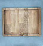 Dúo PLATD Essencial- Tabla de Roble + piedra